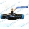 Gas fully welded ball valve