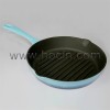 Cast Iron Grill Pan With Pouring Lips