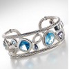 David Yurman Blue Oval Mosaic Cuff