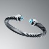 david yurman 7mm Blue Topaz Color Classics Bracelet