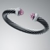 david yurman 7mm Lavender Amethyst Cable Bracelet