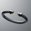 David Yurman 7mm Pearl Cable Classics Bracelet