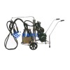 Vacuum pump milking machine