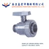 PVC single union  internalexternal screw ball valve