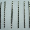 Ribbed steel fiber