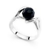 925 silver jewelry,black onyx ring,fine jewelry