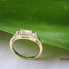 14k yellow gold jewelry,power quartz ring,fine jewelry