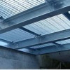 steel grating--ceiling