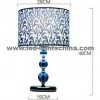 contemporary crystal table lamp, stylish elegant desk light