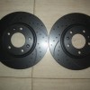 black painting brake disc.drill and slot ,sport brake rotor