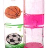 world football cup liquid hourglass