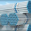 Galvanized steel pipes for fluid, gas and steam conduction