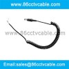 Coiled DC Power Cable