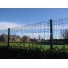 welded curvy garden fence