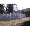 galvanized chain link fence