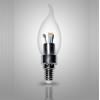 More energy-efficient 3W-E14-LED Bent-tip Bulb