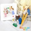 SOODODO Hot Stationery Pencil Topper Eraser For Students