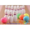 SOODODO 3D Bowling Shaped  Eraser For Kids