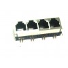 RJ11 connector pcb phone jack 6P4C 1*4 sheild