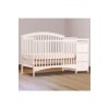 Storkcraft Bradford 4 in 1 Fixed Side Convertible Crib Changer White