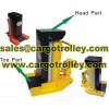 Hydraulic toe jack structure is compact and simple