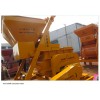 Twin-shaft Concrete Mixer