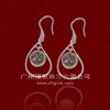 High Quality Rainbow Titanium Drusy Sterling Silver Jewelry Earrings Wholesale Price