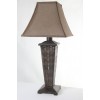 Modern fashion boutique indoor rattan table lamp