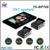 The latest touch key 7''color wireless video alarm system intercom made in China