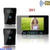 2.4GHz Digital 7 inch apartment wireless video door phone intercom system