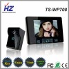 2.4GHz Digital 7 inch apartment wireless video doorbel intercom system