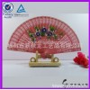 xinqiulong crafts wholesale plastic fan folding fan wedding decoration