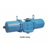 Pneumatic actuator for automatic valve-fork type