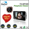 2014 newest 3.5'' touch screen 2.4GHz wireless digital door peephole viewer