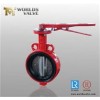 SAF 2205 Wafer type butterfly valve with EPDM liner