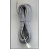 6P2C 10M Telephone Cable