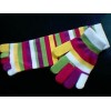 Striped Gloves And Socks