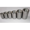 parallel threaded coupler for rebar mechanical splicing