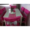 PET Nonwoven Chair Covers And Table Decorations