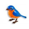 Indoor Colorful Singing interactive bird toy in Solo Mode for kids with FCC / SGS