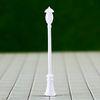 1:300 Single-Headed Yard Plastic Scale Train Station Layouts Design Model Lamppost