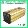 UPS 2000W Pure Sine Wave Inverter with Charger (QW-P2000UPS)