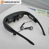 Wearable  72" Mobile Theatre Video Glasses Wide Screen 16:9 Virtual Picture Music Movie