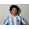 Life Size Sports Star Wax Figure of Maradona handmade realistic waxen figure