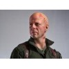 Custom Made Vivid Artificial Lifelike Famous Wax Statues / Bruce Willis Wax Figure