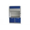 Adjustable All Steel / Stainless Steel Fume Hood With Oval Shaped PP Cup Sink