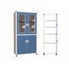 Aluminum / Wood Chemical Glass Ware Storage Lab Vessel Cabinet With Alloy Handle