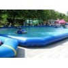 Funny Rectangle Kids Inflatable Swimming Pools For Amusement Park