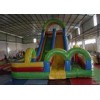 Colorful Commercial 18 Foot Inflatable Slide / Inflatable Slip N Slide