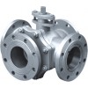 4 way flange ball valve